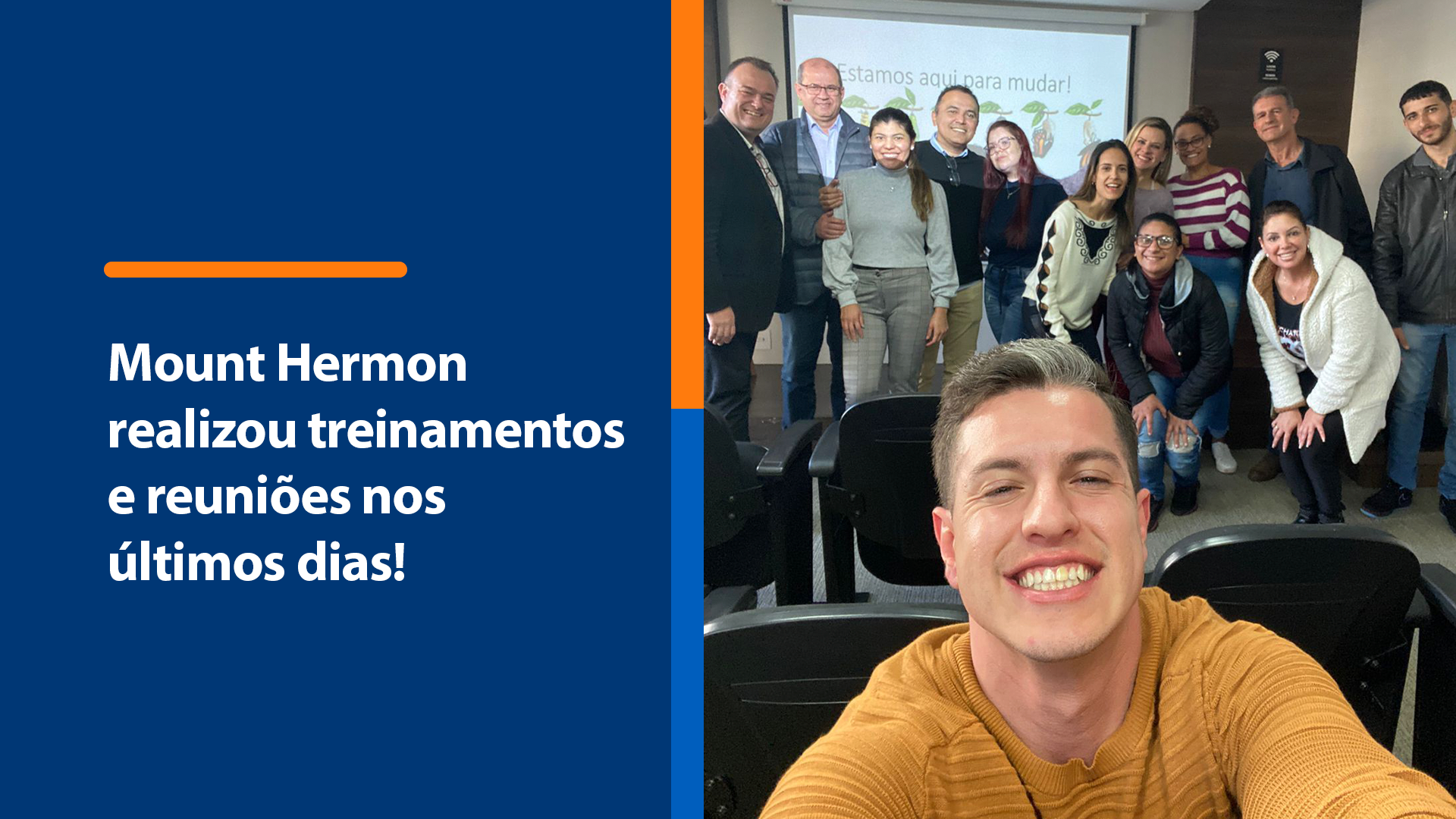 Leia mais sobre o artigo Mount Hermon realizou treinamentos e reuniões nos últimos dias!