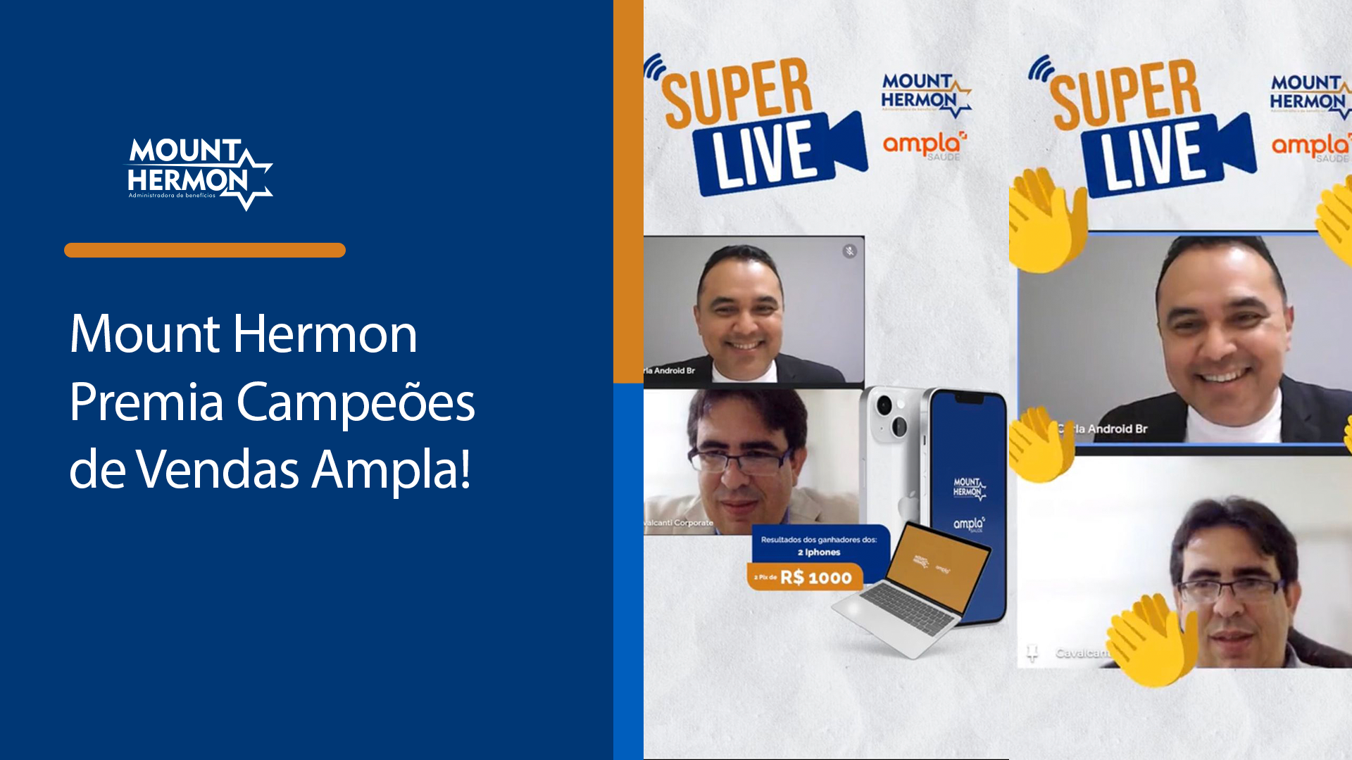 Leia mais sobre o artigo Mount Hermon Premia Campeões de Vendas Ampla!