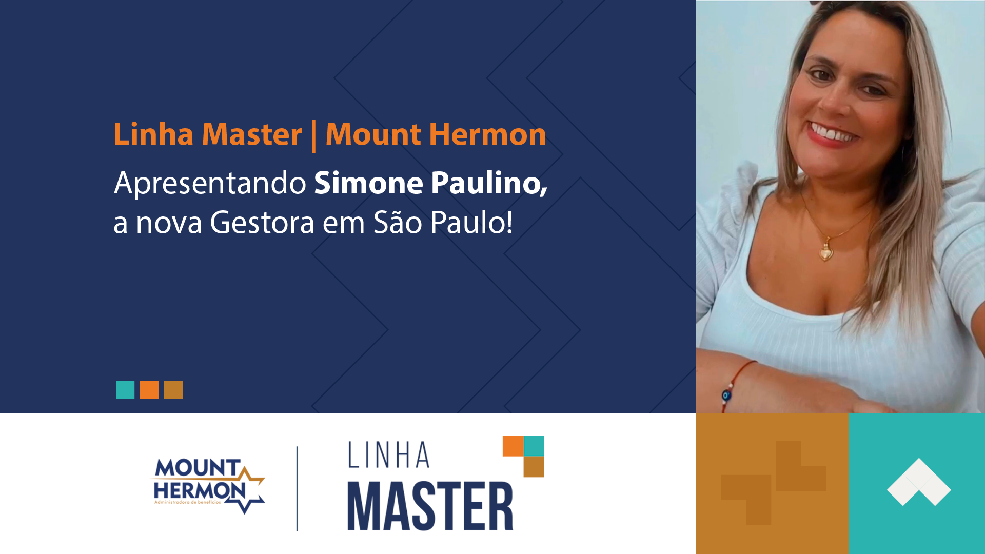 Leia mais sobre o artigo LINHA MASTER | MOUNT HERMON: Apresentando Simone Paulino, a nova Gestora em São Paulo!